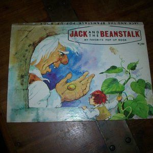 Jack and the Beanstalk My Favorite Pop Up Vintage Children Book Hardcover #20003